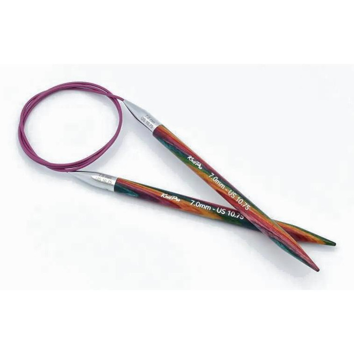 KnitPro Symfonie 2 Fixed Circular Needles with Swivel Cables