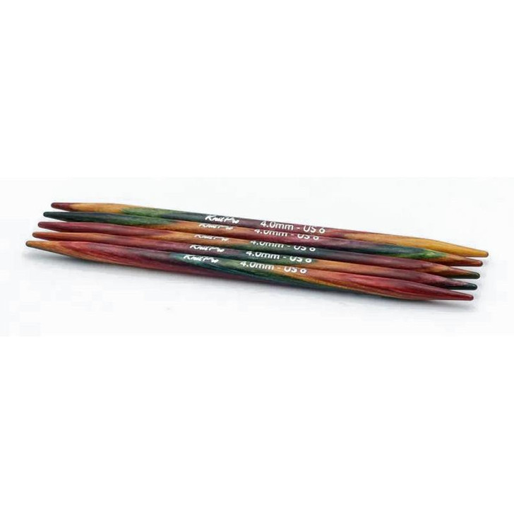KnitPro Symfonie 2 Wood DPN Double Pointed Knitting Needles