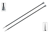 KnitPro Karbonz Straight Needles - 25cm / 10 inch pair