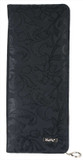 KnitPro Hard Black Jacquard Fabric Case for Straight Needles