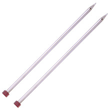 KnitPro Nova Metal Straight Knitting Needles (25cm) - Woolstack