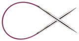 KnitPro Nova Metal 25cm Fixed Circular Needles Short 10"