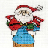 DMC Christmas Characters Mini Cross Stitch Kits