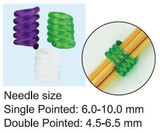 Clover Coil Knitting Needle Holders (Large)