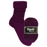 Opal "Uni" Solid Sock Yarn - Berry (9938)