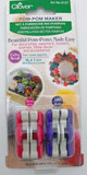 Clover Pom-Pom Makers - Set of 2 (20 & 25mm)