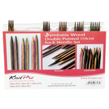 KnitPro Symfonie Wood 10cm (4") Double Pointed Needle Set (KP20650)