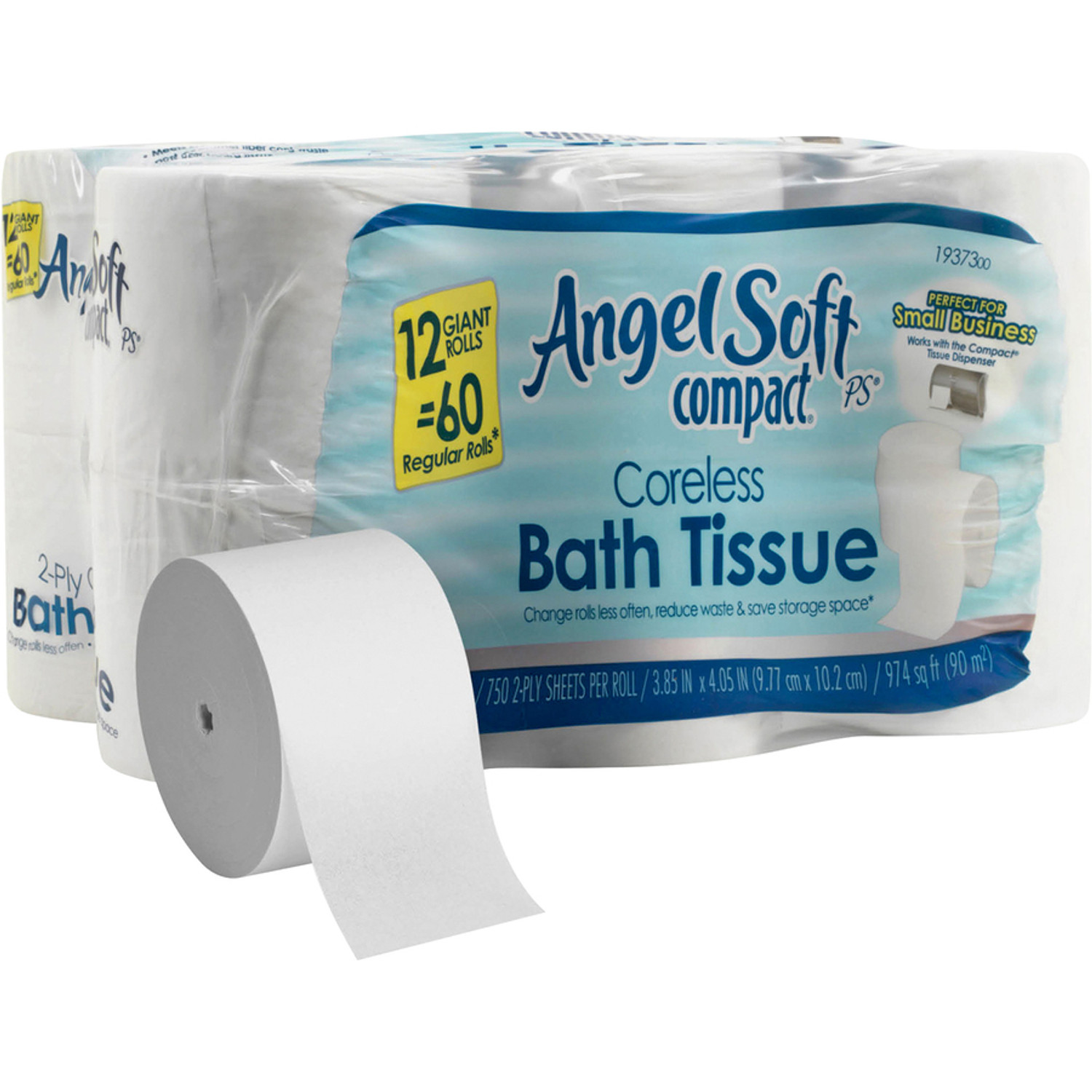 Georgia Pacific Professional Angel Soft ps Compact Coreless Bath Tissue ...