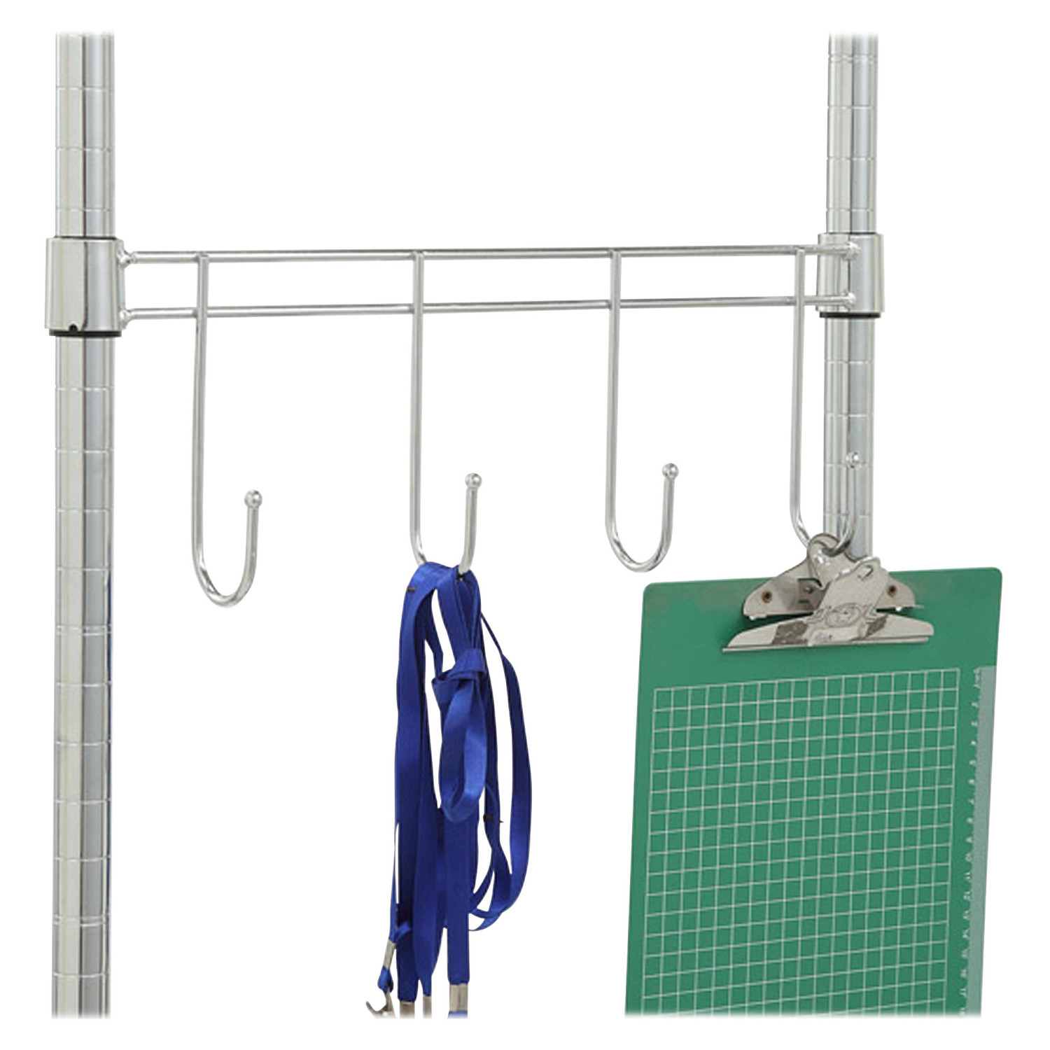 Lorell Industrial Wire Shelving 18" Hook Rack Envision Xpress Test