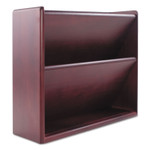 Carver Hardwood Double Wall File, Letter, Two Pocket, Mahogany View Product Image