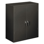HON Assembled Storage Cabinet, 36w x 18 1/8d x 41 3/4h, Charcoal View Product Image