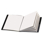 Cardinal ShowFile Display Book w/Custom Cover Pocket, 24 Letter-Size Sleeves, Black View Product Image