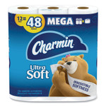 Charmin Ultra Soft Bathroom Tissue, Septic Safe, 2-Ply, White, 4 x 3.92, 264 Sheets/Roll, 12 Rolls/Pack, 4 Packs/Carton View Product Image