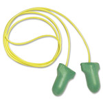 Howard Leight by Honeywell LPF-30 Max Lite Single-Use Earplugs, Corded, 30NRR, Green, 100 Pairs View Product Image