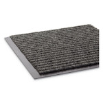 Crown Needle Rib Wipe and Scrape Mat, Polypropylene, 36 x 120, Gray View Product Image