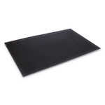 Crown-Tred Indoor/Outdoor Scraper Mat, Rubber, 43.75 x 66.75, Black View Product Image