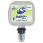 Dial Professional Antibacterial Gel Hand Sanitizer, 1.2 L Refill, Fragrance-Free, 3/Carton View Product Image