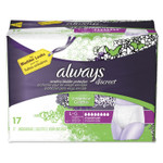 Always Discreet Incontinence Underwear, Large, Maximum Absorbency, 17/Pack, 3 Packs/Carton View Product Image