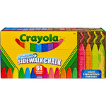 Crayola Ultimate Sidewalk Chalk, 4", 60 Assorted Colors, 64/Set View Product Image