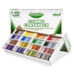 Crayola Classpack Crayons w/Markers, 8 Colors, 128 Each Crayons/Markers, 256/Box View Product Image