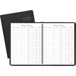 AT-A-GLANCE Recycled Visitor Register Book, Black, 8.38 x 10.88 View Product Image