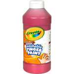 Crayola Washable Fingerpaint, Red, 16 oz View Product Image