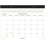 AT-A-GLANCE Two-Color Desk Pad, 22 x 17, 2021 View Product Image