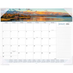 AT-A-GLANCE Landscape Panoramic Desk Pad, 22 x 17, Landscapes, 2021 View Product Image