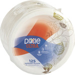 Dixie Ultra Pathways Soak Proof Shield Heavyweight Paper Plates, 10 1/8", 125/Pack View Product Image