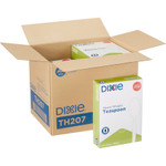 Dixie Plastic Cutlery, Heavyweight Teaspoons, White, 1,000/Carton DXETH207CT View Product Image