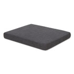 Alera Seat Cushion for File Pedestals, 14.88w x 19.13d x 2.13h, Smoke View Product Image