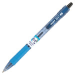 Pilot B2P Bottle-2-Pen Retractable Ballpoint Pen, 0.7mm, Black Ink, Translucent Blue Barrel, Dozen View Product Image