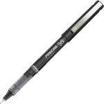 Pilot Precise V5 Stick Roller Ball Pen, Extra-Fine 0.5mm, Black Ink/Barrel, Dozen View Product Image