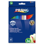 Prang Colored Pencil Sets, 3.3 mm, 2B (#1), Assorted Lead/Barrel Colors, 36/Pack View Product Image