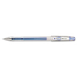 Pilot G-TEC-C Ultra Stick Gel Pen, Ultra-Fine 0.4 mm, Blue Ink, Clear Barrel, Dozen View Product Image