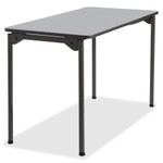 Iceberg Maxx Legroom Rectangular Folding Table, 48w x 24d x 29-1/2h, Gray/Charcoal View Product Image