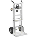 Cosco 3-in-1 Convertible Hand Truck, 800-1000lb Cap., 21.06 x 21.85 x 48.03, Aluminum View Product Image