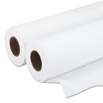 Iconex Amerigo Wide-Format Paper, 3" Core, 20 lb, 18" x 500 ft, Smooth White, 2/Pack View Product Image