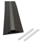 D-Line Medium-Duty Floor Cable Cover, 2.75 x 0.5 x 6 ft, Black View Product Image