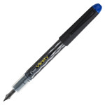 Pilot Varsity Fountain Pen, Medium 1mm, Blue Ink, Gray Pattern Wrap Barrel View Product Image