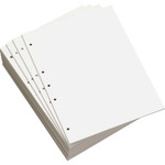 Domtar Custom Cut-Sheet Copy Paper, 92 Bright, 5-Hole, 20lb, 8.5 x 11, White, 500/Ream DMR851151 View Product Image