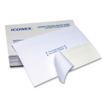 Iconex Postage Meter Labels, Double Tape Strips, 4 x 5.5 - 1.75 x 5.5, White, 2/Sheet, 150 Sheets/Pack View Product Image