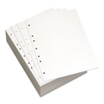 Domtar Custom Cut-Sheet Copy Paper, 92 Bright, 7-Hole, 20lb, 8.5 x 11, White, 500/Ream View Product Image