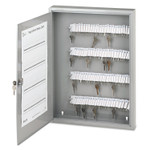 SecurIT Locking Key Cabinet, 100-Key, Steel, Gray, 16 1/2 x 3 x 22 1/2 View Product Image