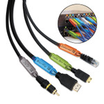 Dotz Cord ID Pro System, 100 Colored Cord Identifiers, Inserts & Stickers View Product Image