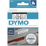 DYMO D1 High-Performance Polyester Removable Label Tape, 0.75" x 23 ft, Black on White View Product Image