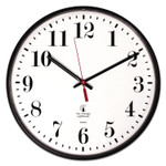 Chicago Lighthouse Quartz Slimline Clock, 12.75" Overall Diameter, Black Case, 1 AA (sold separately) View Product Image