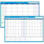 AT-A-GLANCE 30/60-Day Undated Horizontal Erasable Wall Planner, 48 x 32, White/Blue, View Product Image