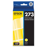 Epson T273420S (273) Claria Ink, 300 Page-Yield, Yellow View Product Image