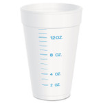 Dart Graduated Foam Cup, 16 Ounces, 25 per Pack, 40 Packs/Carton View Product Image